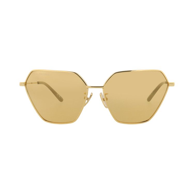 Balenciaga Cat Eye Sunglasses Gold/Yellow