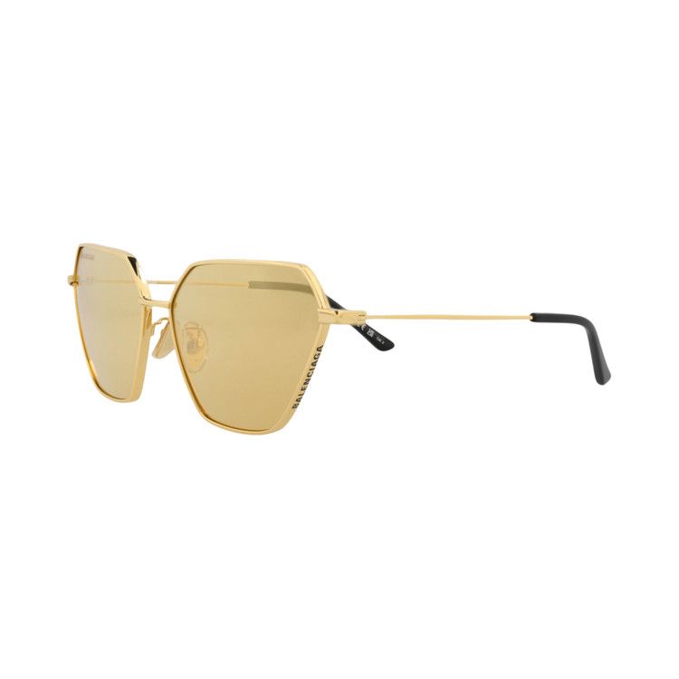 Balenciaga Cat Eye Sunglasses Gold/Yellow