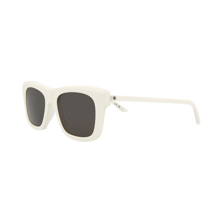 Balenciaga Square Sunglasses Ivory/Grey