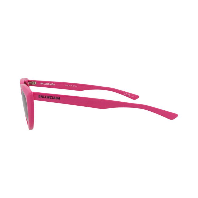 Balenciaga Cat Eye Sunglasses Fuchsia/Brown