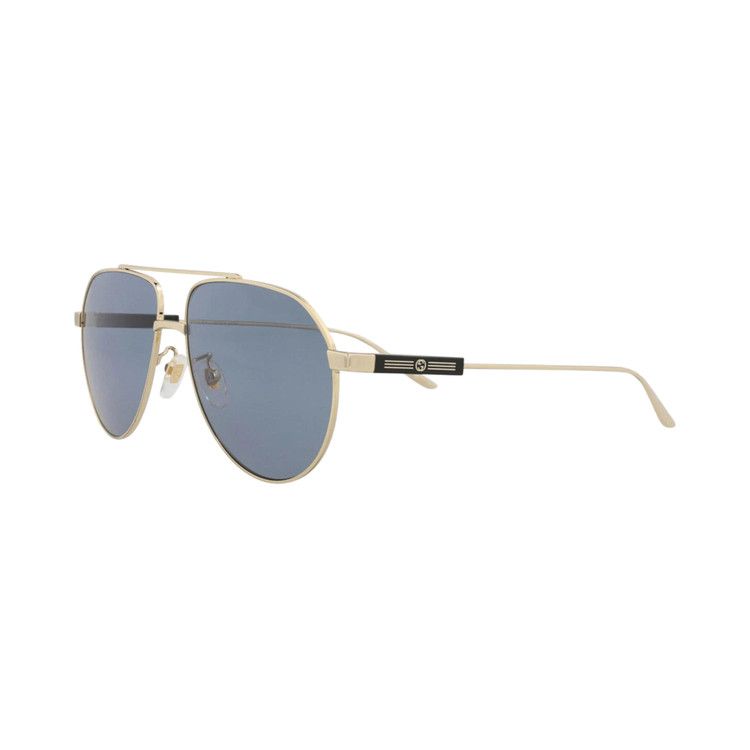 Gucci Aviator Sunglasses Gold/Grey
