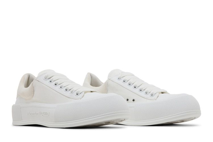 Alexander Mcqueen Deck Plimsoll White