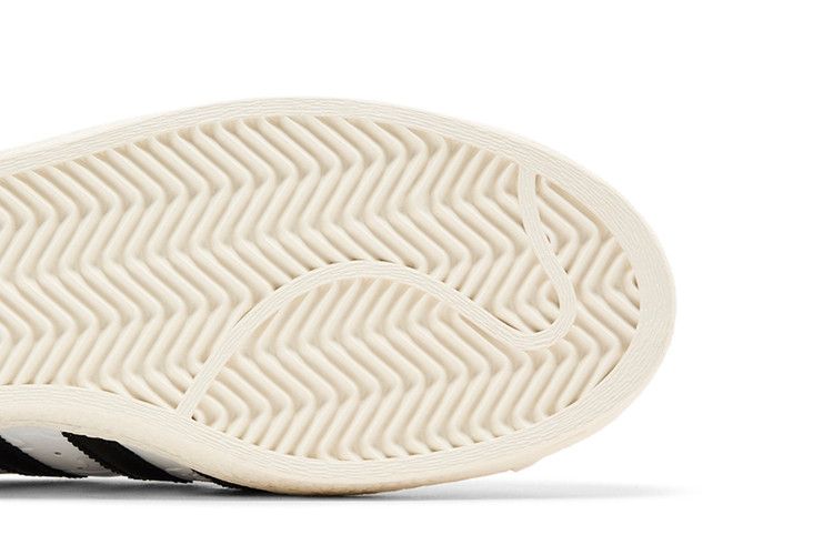 Bape X Adidas Superstar Vintage White Black