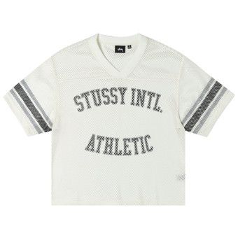 Tシャツ・カットソー Men's Stussy International Team Jersey Black Stussy International T-Shirt Mens Size M Medium Black Short
