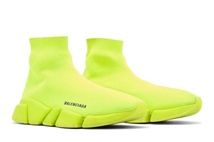 Balenciaga Speed 2 Trainer Knit Fluo Yellow