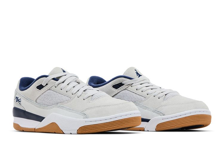 Air Jordan Flight Court Neutral Grey Midnight Navy Gum