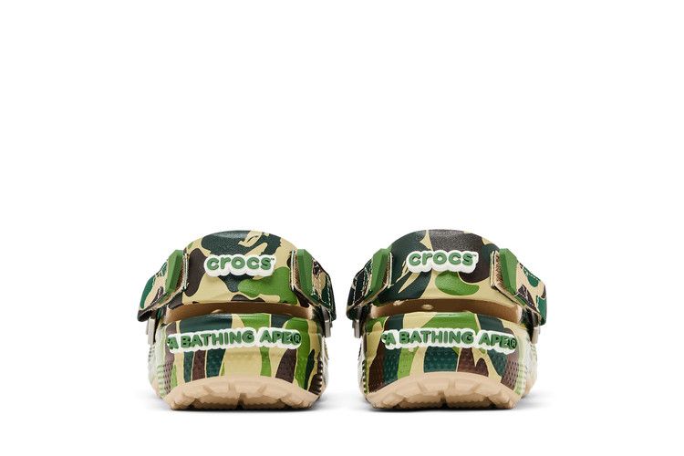 BAPE X Classic Clog Kids 'ABC Camo Blue' - Crocs - 210285