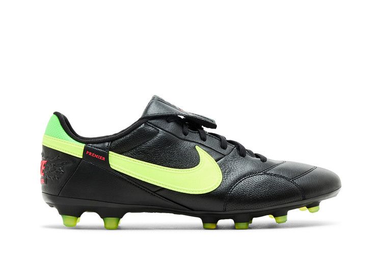 Nike Premier 3 FG Black Green Strike — foto 2