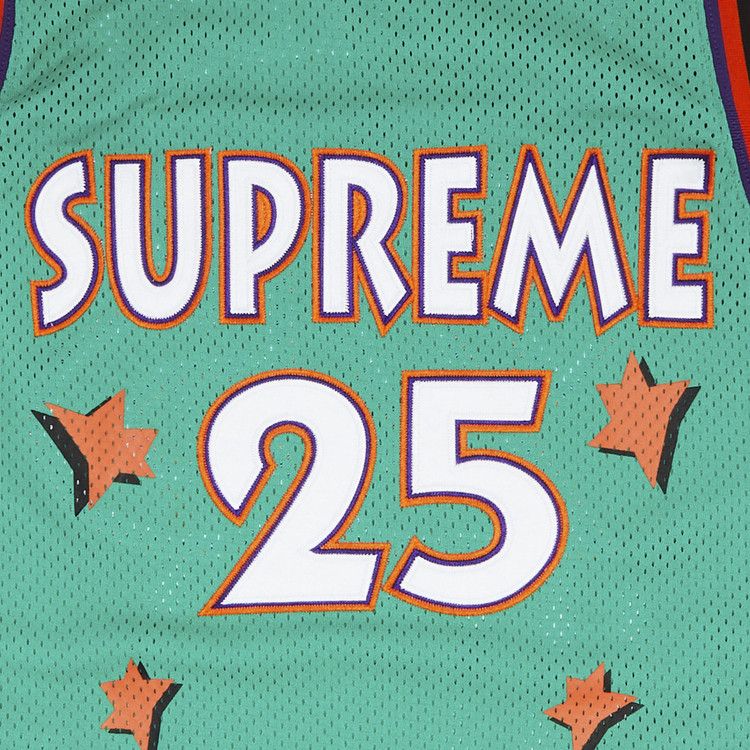 Buy Supreme All Star Basketball Jersey 'Green' - SS25KN32 GREEN | GOAT