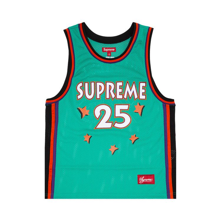 Supreme バスケットボールシャツ 25番 グリーン L 1600739_02.jpg.jpeg