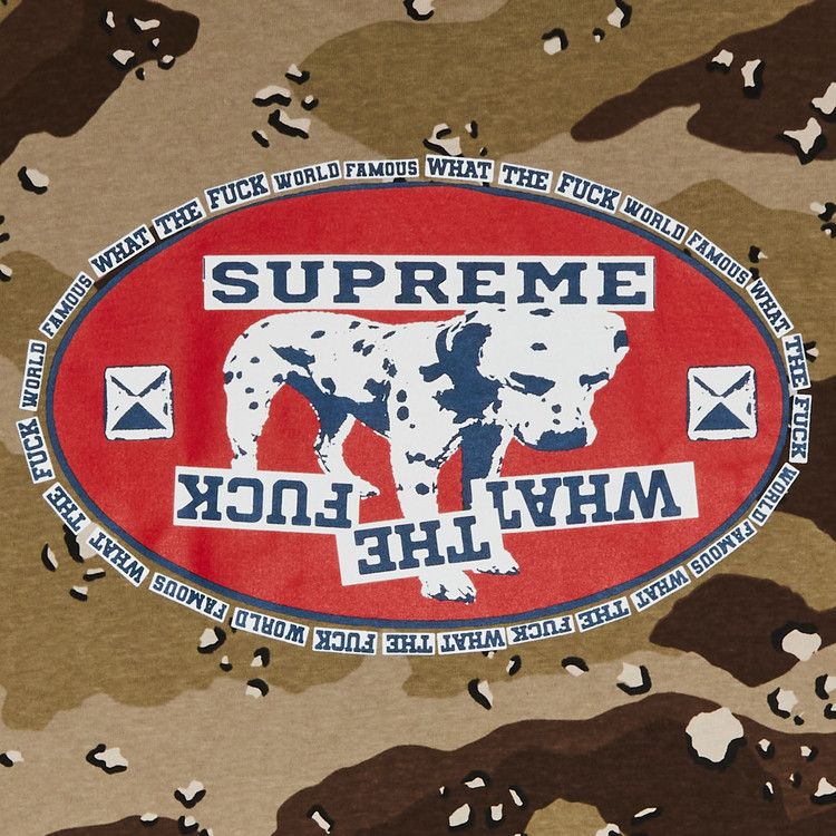 Buy Supreme Dalmatian Tee 'Chocolate Chip Camo' - SS25T56