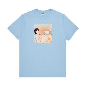 トップス Supreme Mouse Tee Powder Blue M Supreme Mouse Tee 