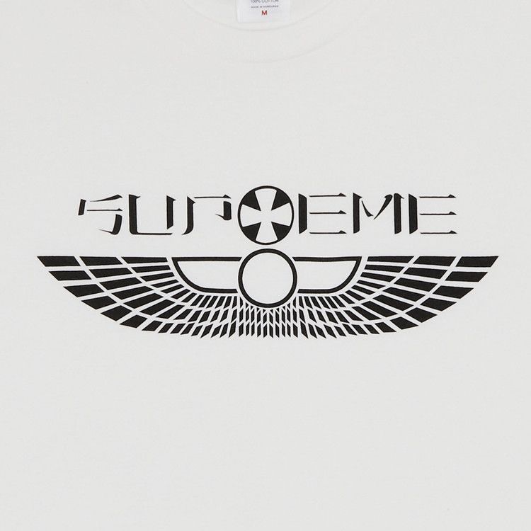 Buy Supreme Wings Tee 'White' - SS25T49 WHITE | GOAT