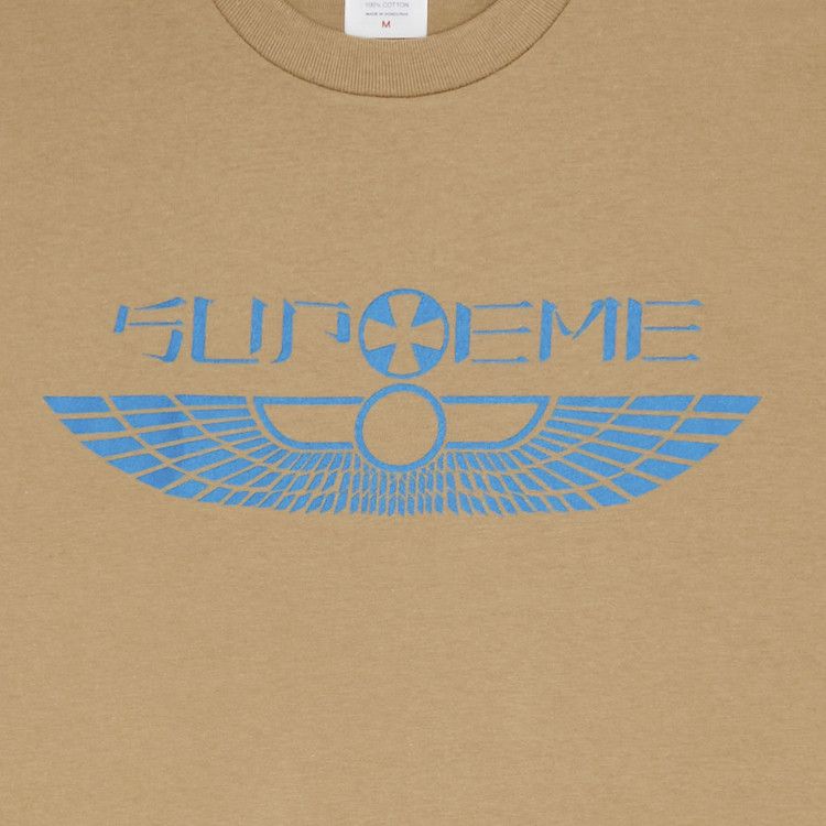 Buy Supreme Wings Tee 'Khaki' - SS25T49 KHAKI | GOAT