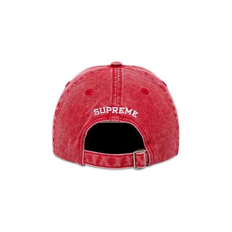 Buy Supreme Pigment Dye 6-Panel 'Red' - SS25H32 RED | GOAT