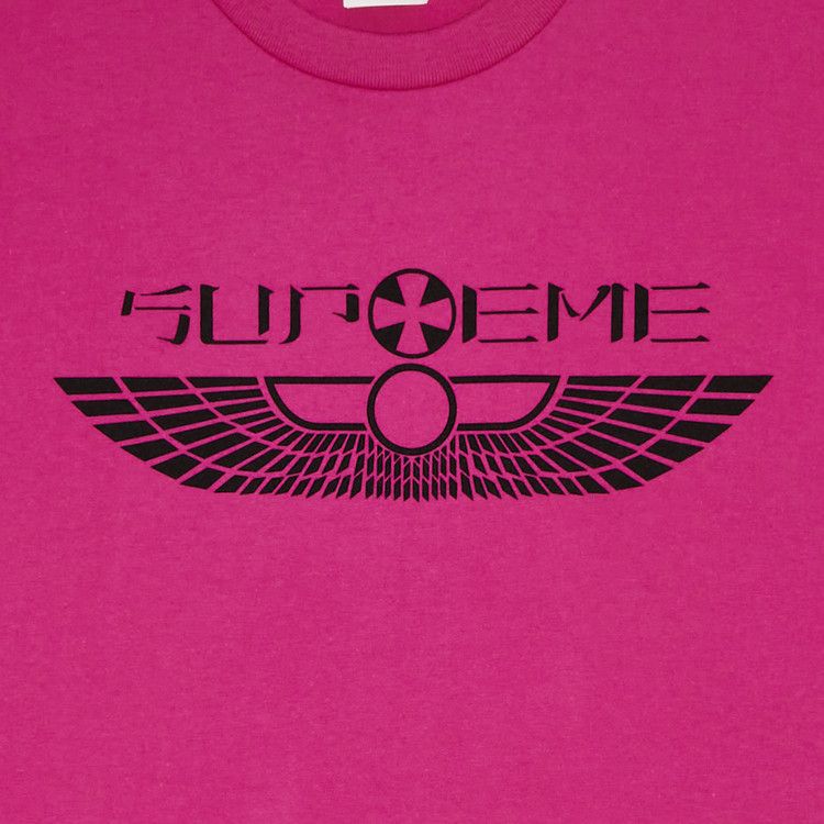 Buy Supreme Wings Tee 'Fuchsia' - SS25T49 FUCHSIA | GOAT