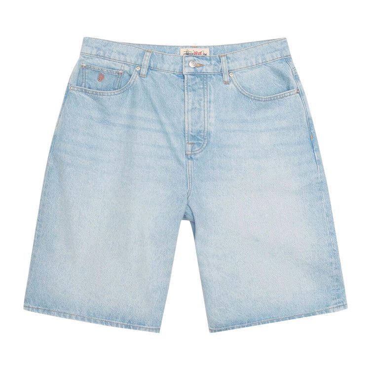 Buy Stussy Big Ol' Short Denim 'Light Wash' - 112296 LIWA | GOAT
