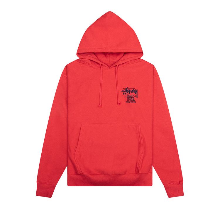 Stussy Classic Gear Hoodie 'cayenne'