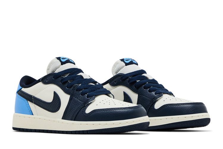 Air Jordan 1 RETRO Low OG Gs 'obsidian Unc'