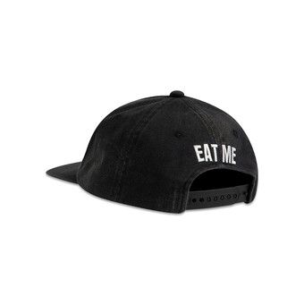 Buy SAINT Mxxxxxx Eat Me 5-Panel Cap 'Black' - SM HR8 0000 075 | GOAT