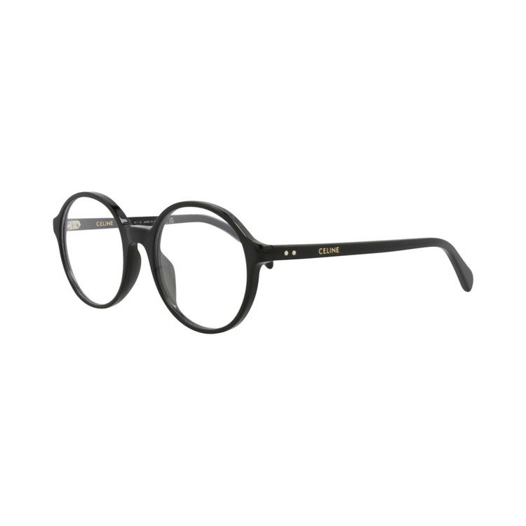 メガネ Celine Eyeglass Frame CL50092I 001 Black Round Buy CELINE Round Injection Optical Glasses 'Black