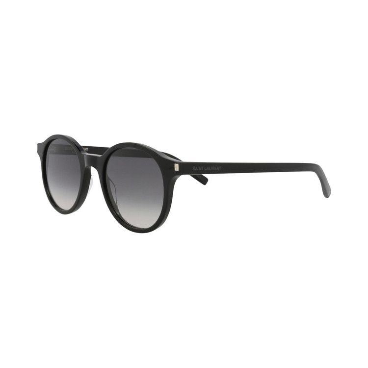 Saint Laurent Round Sunglasses Black/Grey