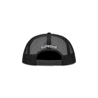 Buy Supreme Pin Up Mesh Back 5-Panel 'Black' - FW22H131