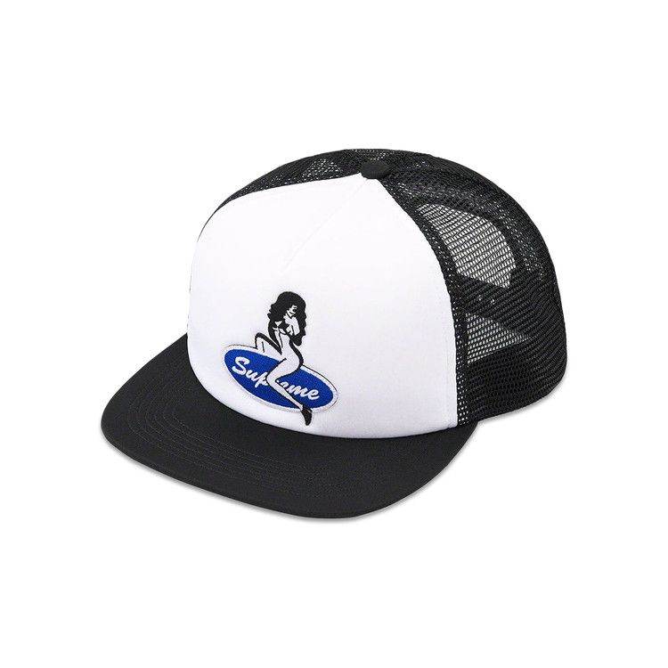 Buy Supreme Pin Up Mesh Back 5-Panel 'Black' - FW22H131