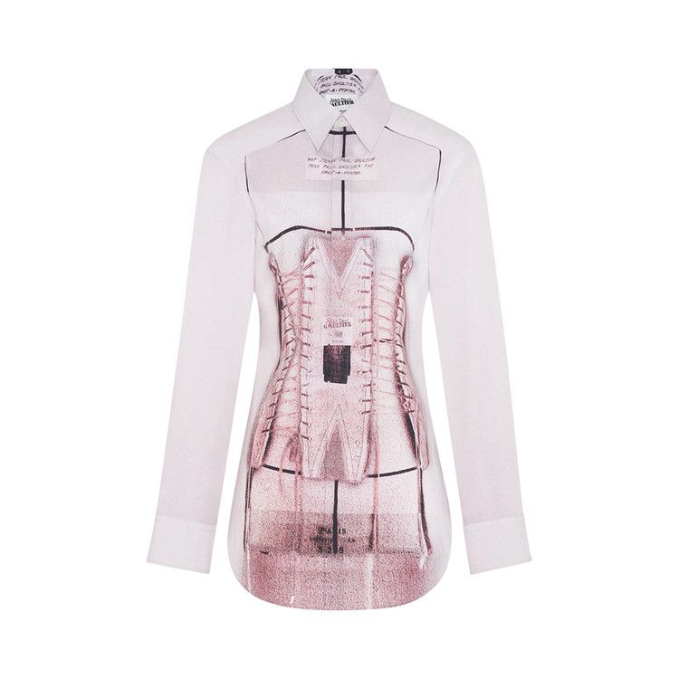 Tシャツ・カットソー JeanPaul GAULTIER TROMPE L'OEIL CORSET SHIRT Jean Paul Gaultier - Jean Paul Gaultier | The Trompe-L'Œil