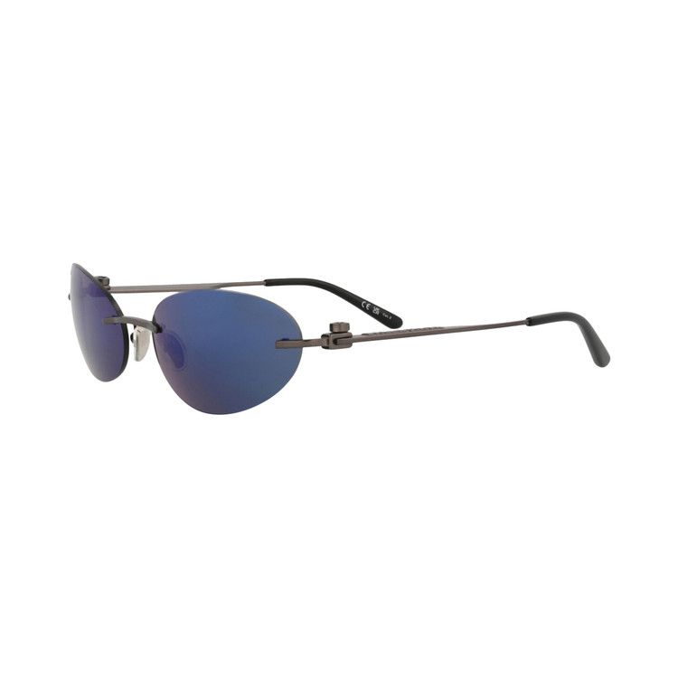 Balenciaga Round Sunglasses Grey/Blue