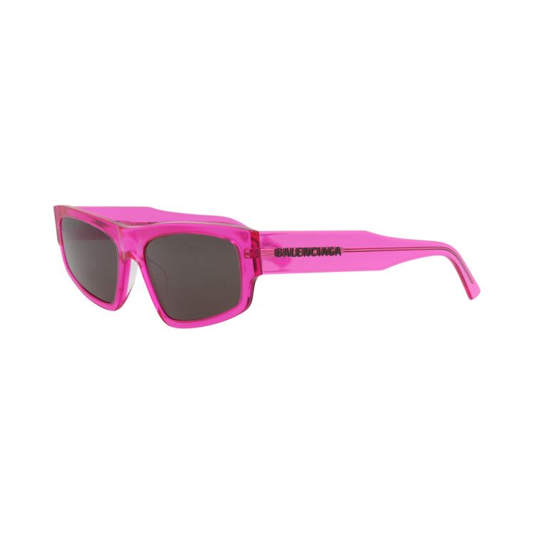 Balenciaga Square Sunglasses Fuchsia/Grey