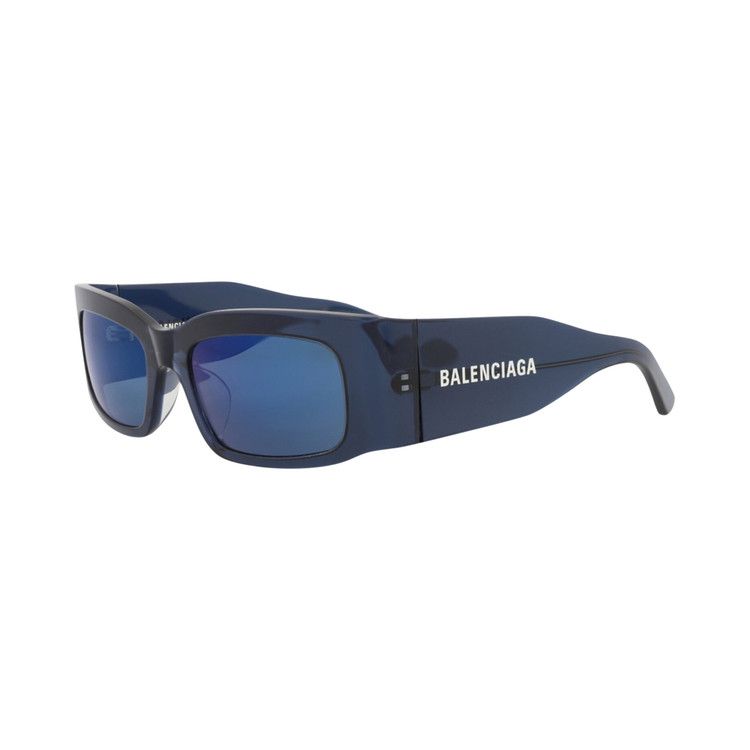 Balenciaga Square Sunglasses Blue