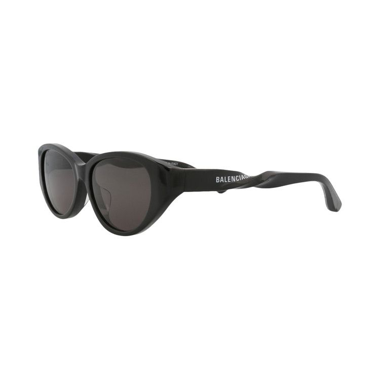 Balenciaga Round Sunglasses Black/Grey