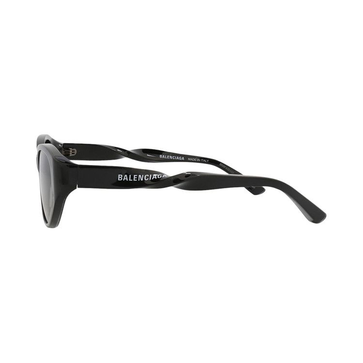 Balenciaga Round Sunglasses Black/Grey