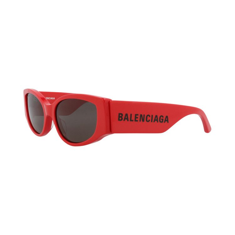 Balenciaga Cat Eye Sunglasses Red/Grey