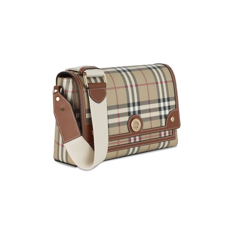 Burberry Medium Note Bag Briar Brown