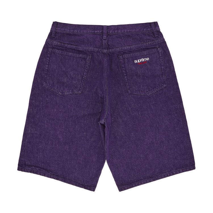 Buy Supreme Baggy Denim Short 'Purple' - SS25SH8 PURPLE