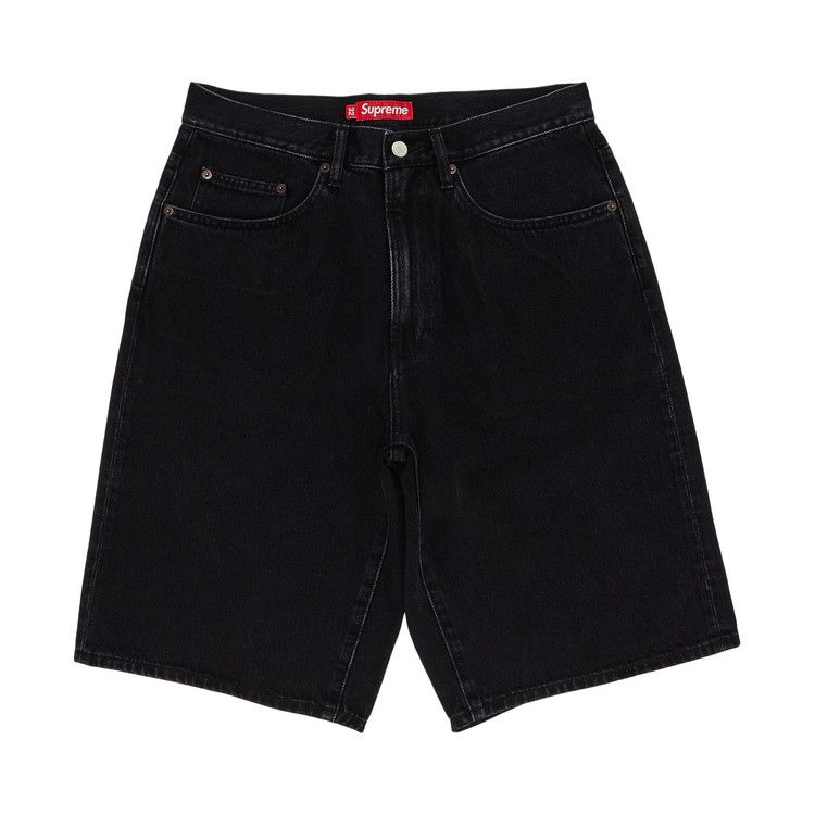 Buy Supreme Baggy Denim Short 'Black' - SS25SH8 BLACK | GOAT
