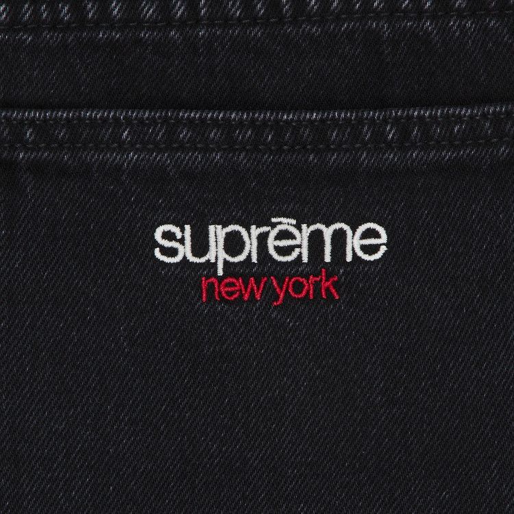 Buy Supreme Baggy Denim Short 'Black' - SS25SH8 BLACK | GOAT