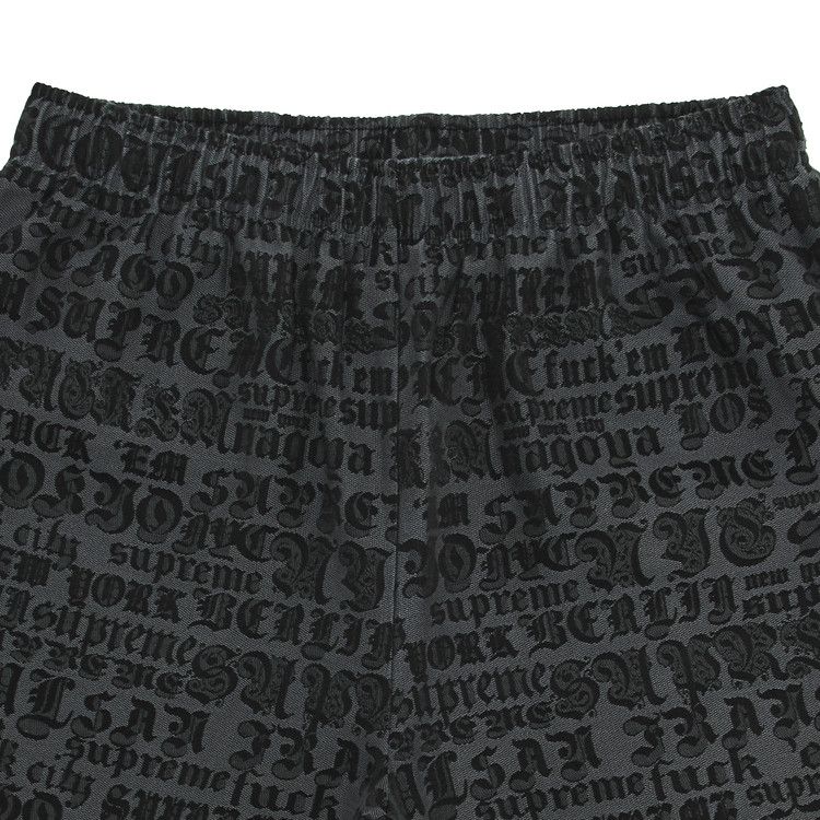 パンツ supreme Cities Jacquard Short Buy Supreme Cities Jacquard Short 'Black' - SS25SH14 BLACK
