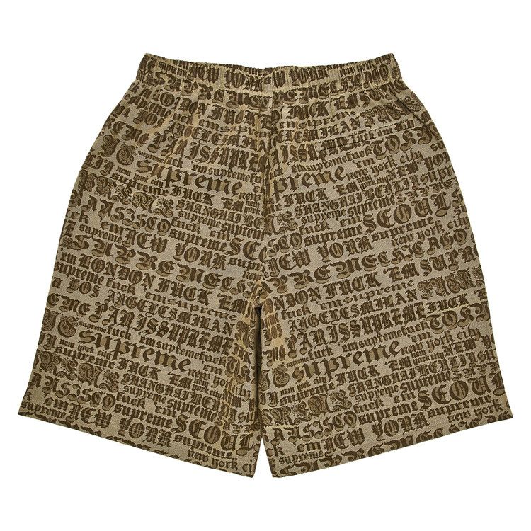 Buy Supreme Cities Jacquard Short 'Tan' - SS25SH14 TAN | GOAT Buy Supreme Cities Jacquard Short 'Tan' - SS25SH14 TAN | GOAT