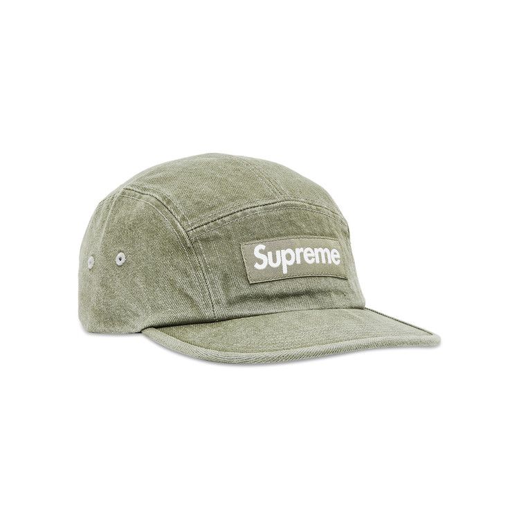 Buy Supreme Denim Camp Cap 'Olive' - SS25H59 OLIVE | GOAT