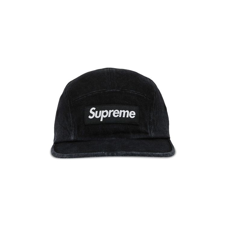 帽子 25SS supreme Denim Camp Cap Black Supreme Denim Camp Cap (SS25) - $48
