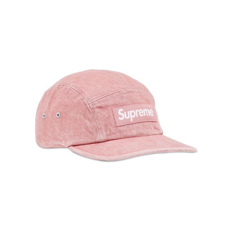 Supreme Denim Camp Cap ピンク 25ss 1604266_02.jpg.jpeg