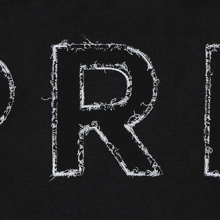 Buy Supreme Frayed Hooded Sweatshirt 'Black' - SS25SW41