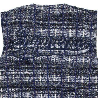 トップス SUPREME / SPECKLED ZIP UP SWEATER VEST M Supreme Speckled Zip Up Sweater Vest (SS25) - $168