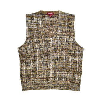 Supreme Speckled Vest ＋ CLASSIC JEAN セット Buy Supreme Speckled Zip Up Sweater Vest 'Tan' - SS25SK13 TAN | GOAT