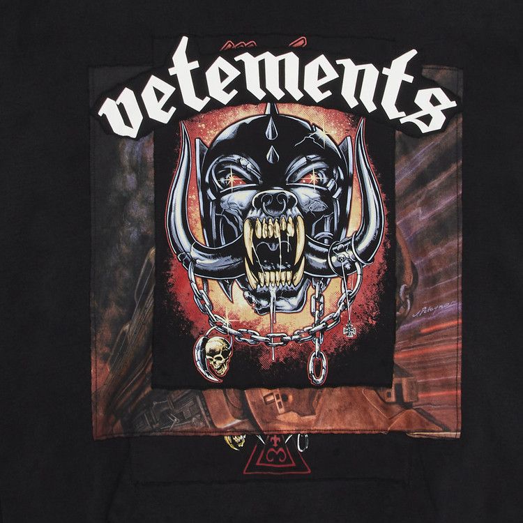 人気★関税込【VETEMENTS】MOTORHEAD PATCHED Tシャツ 人気☆関税込【VETEMENTS】MOTORHEAD PATCHED Tシャツ