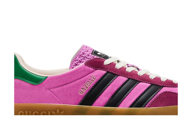 adidas gazelle silver green womens Gucci x Adidas Gazelle Sneakers main image 0
