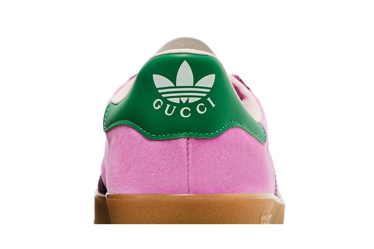 Gucci X Adidas Wmns Gazelle 'pink Velvet'